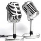 Ретро микрофон 20 th century JAZZ 