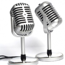 Ретро микрофон 20 th century JAZZ 