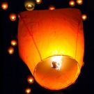 Небесный "Фонарик желаний"